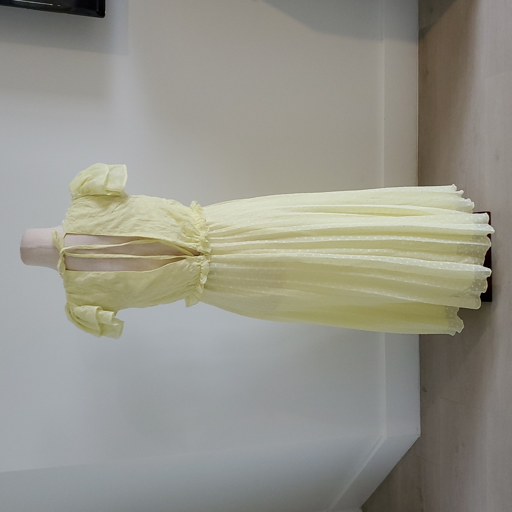 ASOS women’s Yellow midi / Maxi Dress Size 4. Like new - Picture 7 of 9
